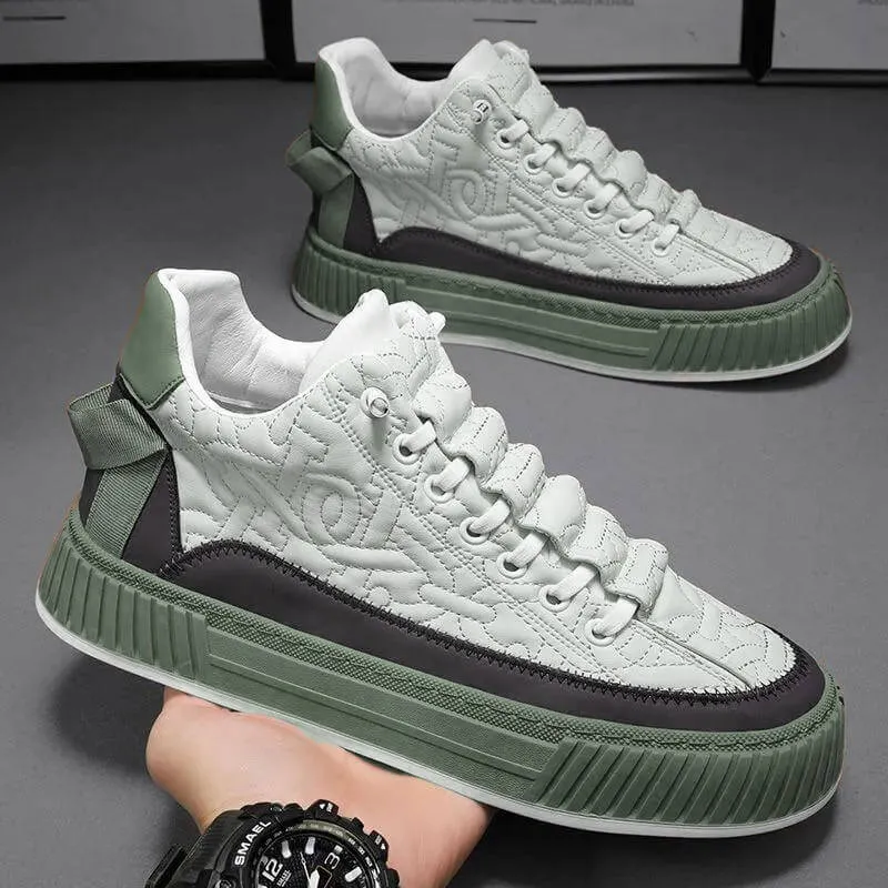 Thick bottom plate versatile light casual sports shoes