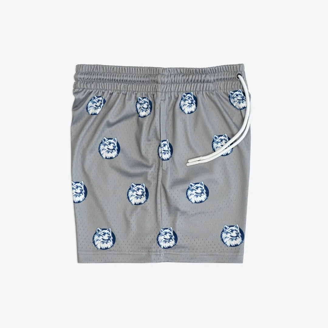 UConn All-Over Logo Shorts