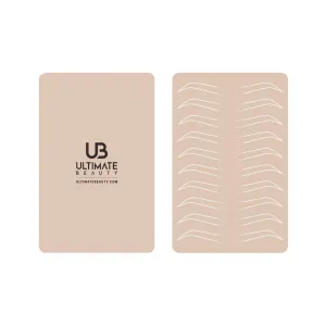 Ultimate Beauty Ombre Powder Brows Practice Skin