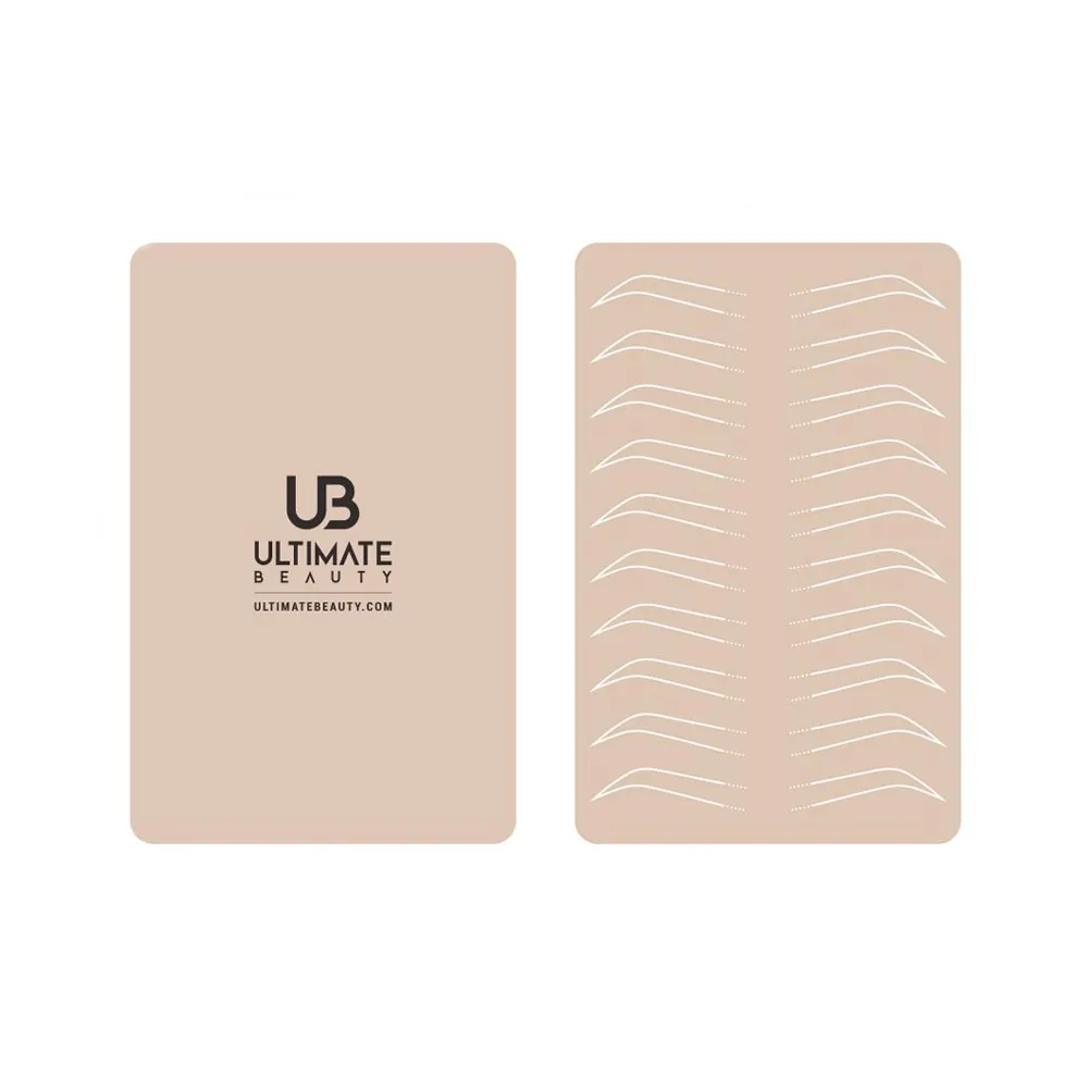 Ultimate Beauty Ombre Powder Brows Practice Skin