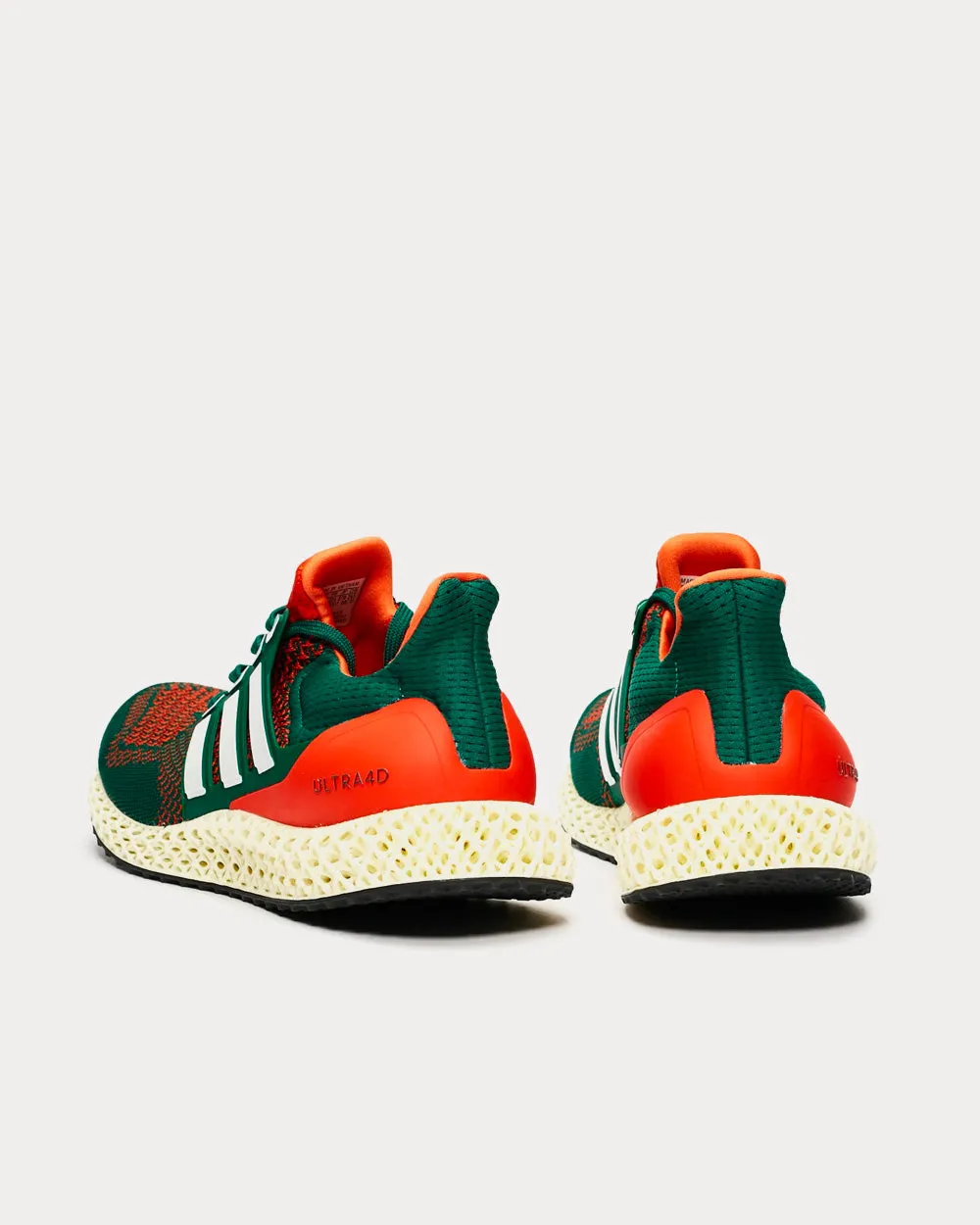 Ultra 4D Collegiate Green / Cloud White / Collegiate Orange Running Shoes