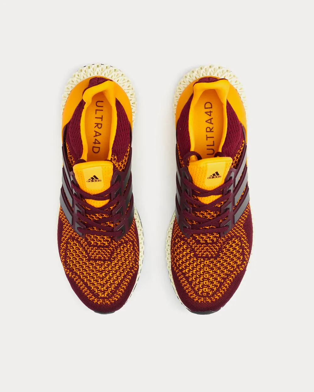 Ultra 4D Maroon / Core Black / Semi Solar Gold Running Shoes