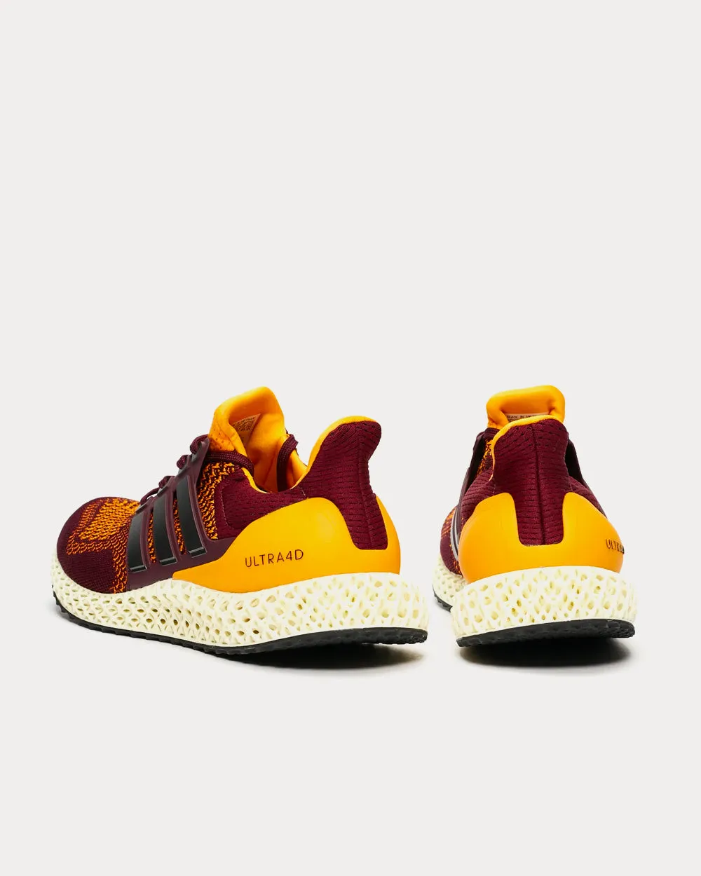 Ultra 4D Maroon / Core Black / Semi Solar Gold Running Shoes
