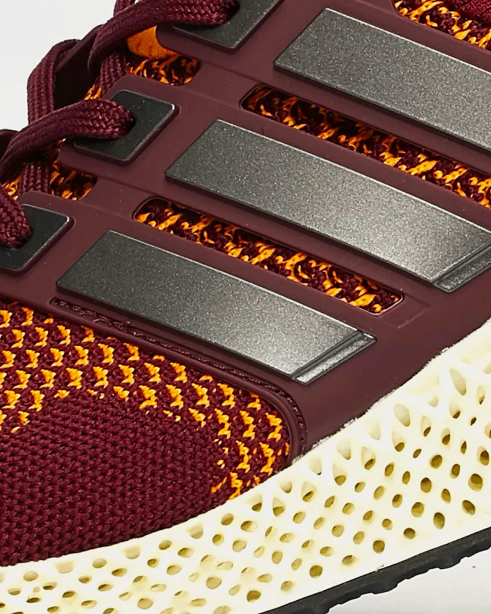 Ultra 4D Maroon / Core Black / Semi Solar Gold Running Shoes