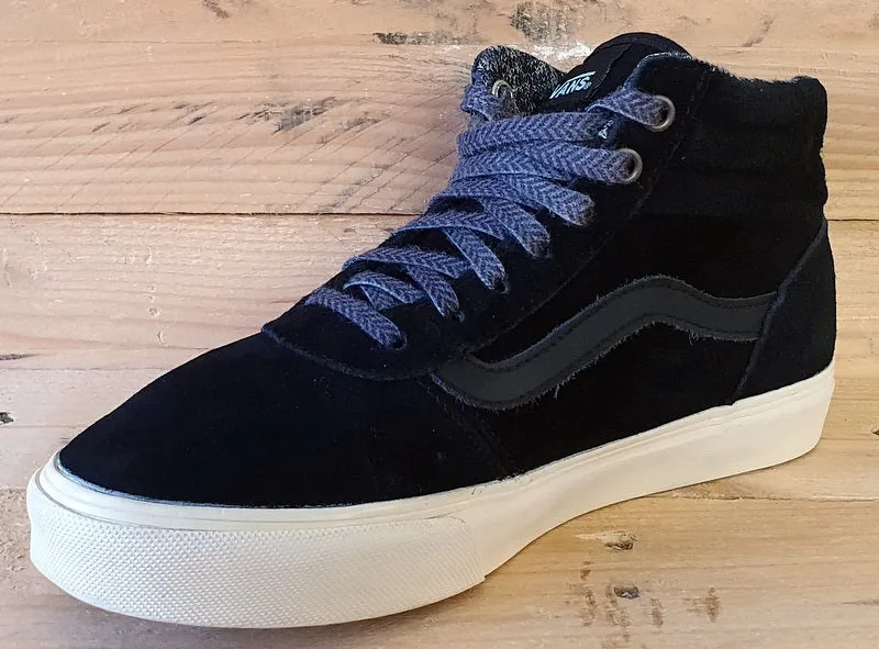 Vans Off The Wall Mid Suede Trainers UK3.5/US6/EU36 721278 Black/Grey