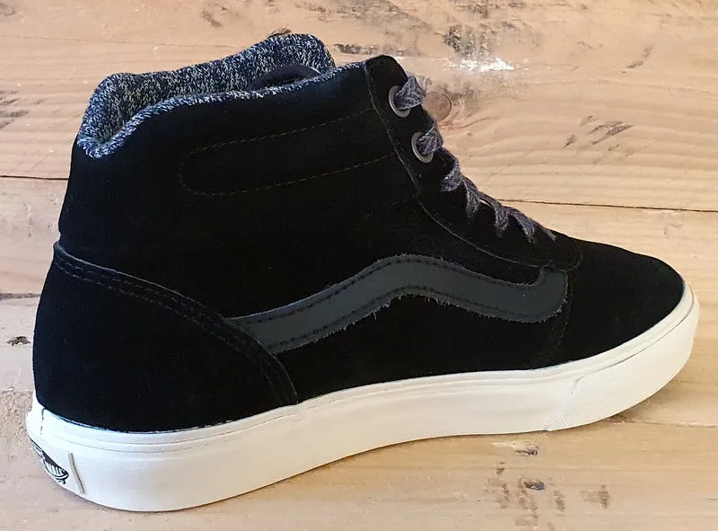 Vans Off The Wall Mid Suede Trainers UK3.5/US6/EU36 721278 Black/Grey