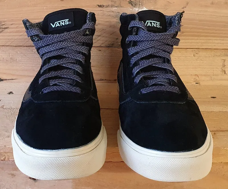 Vans Off The Wall Mid Suede Trainers UK3.5/US6/EU36 721278 Black/Grey