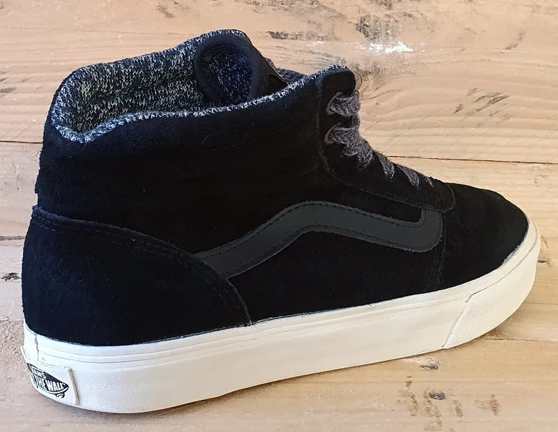 Vans Off The Wall Mid Suede Trainers UK3.5/US6/EU36 721278 Black/Grey