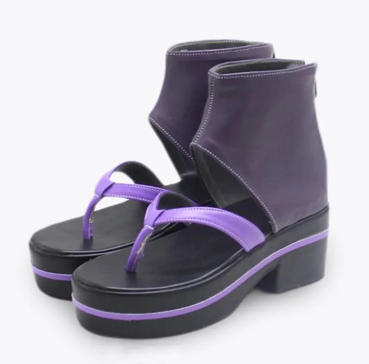 Virtual YouTuber La  Darknesss Laplus New Year Costume Cosplay Shoes