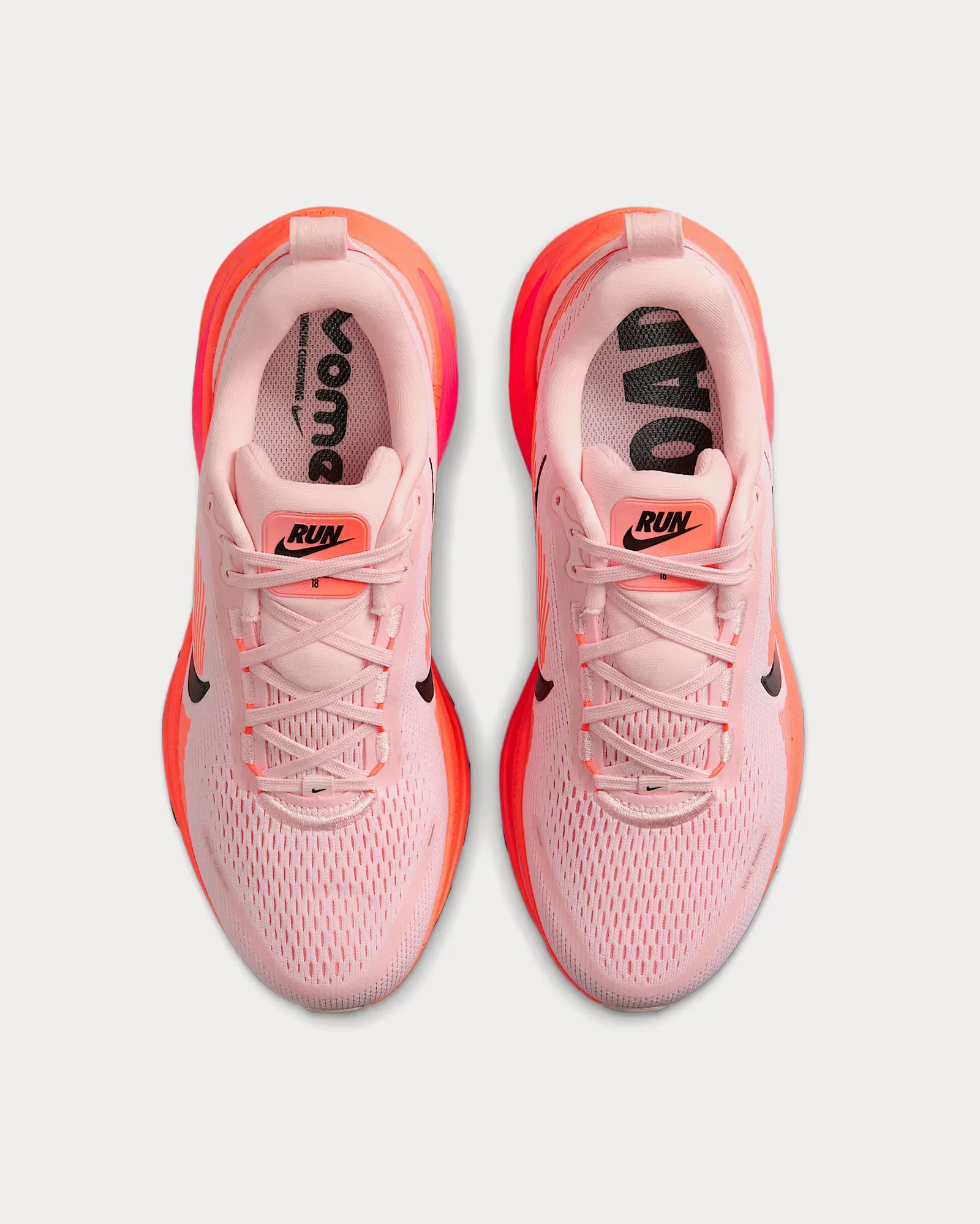 Vomero 18 Atmosphere / Bright Crimson / Crimson Bliss / Black Running Shoes