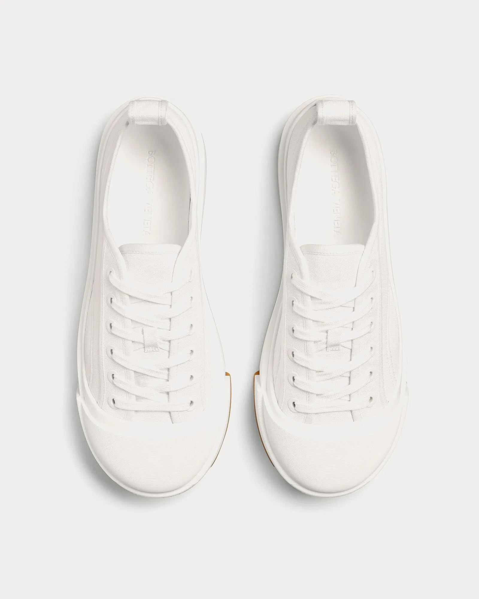 Vulcan Platform Canvas Optic White Low Top Sneakers