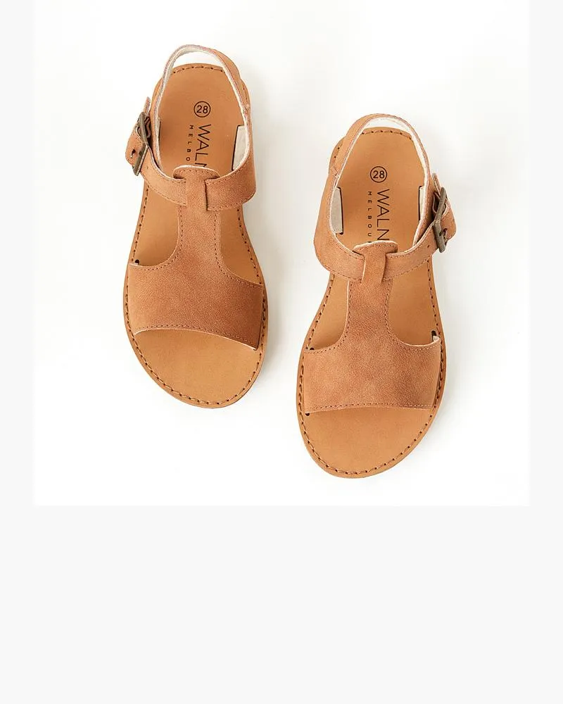 Walnut Racer Sandal Tan