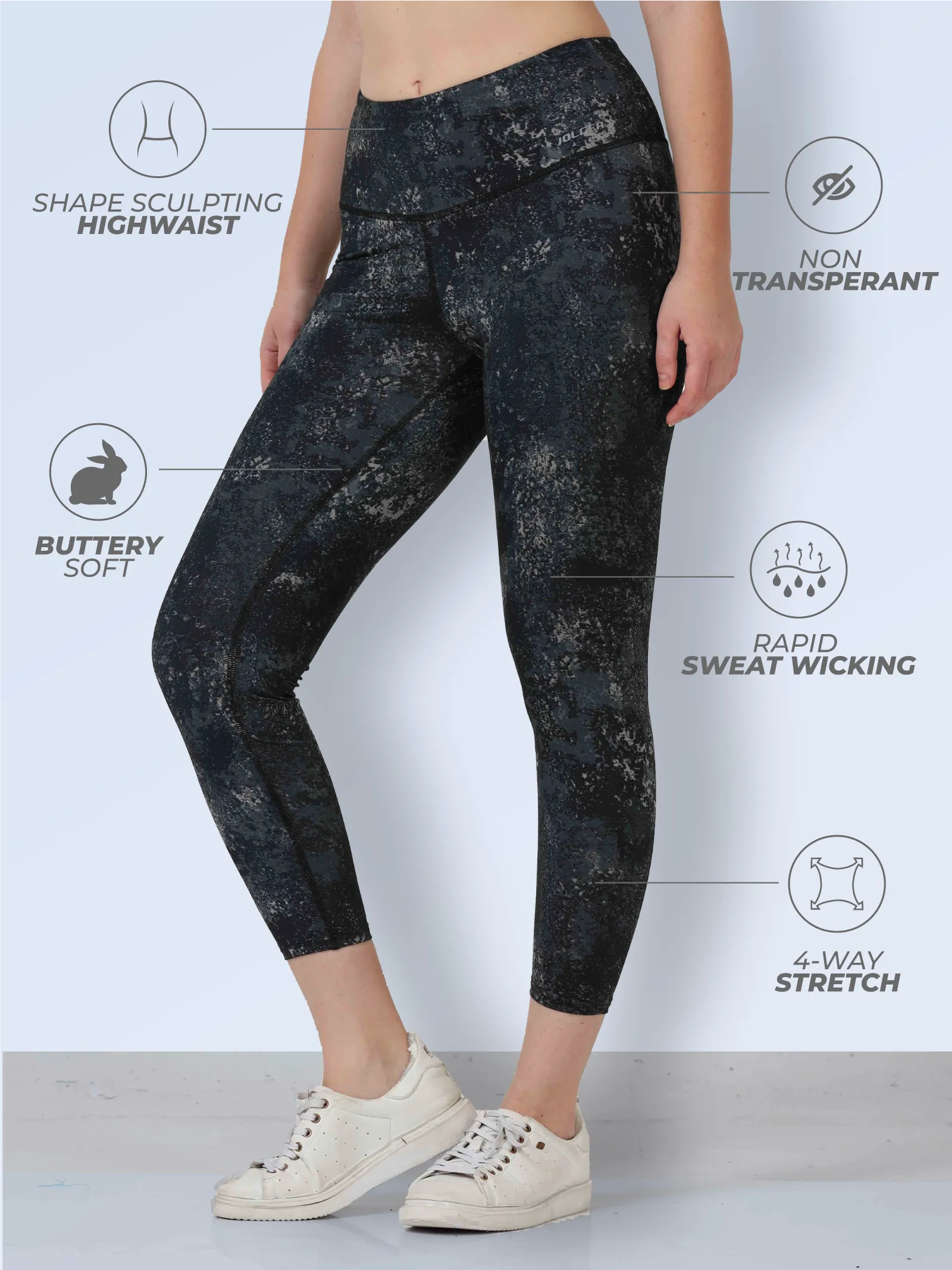 Women’s High Waist Active Wear Yoga & Gym Leggings