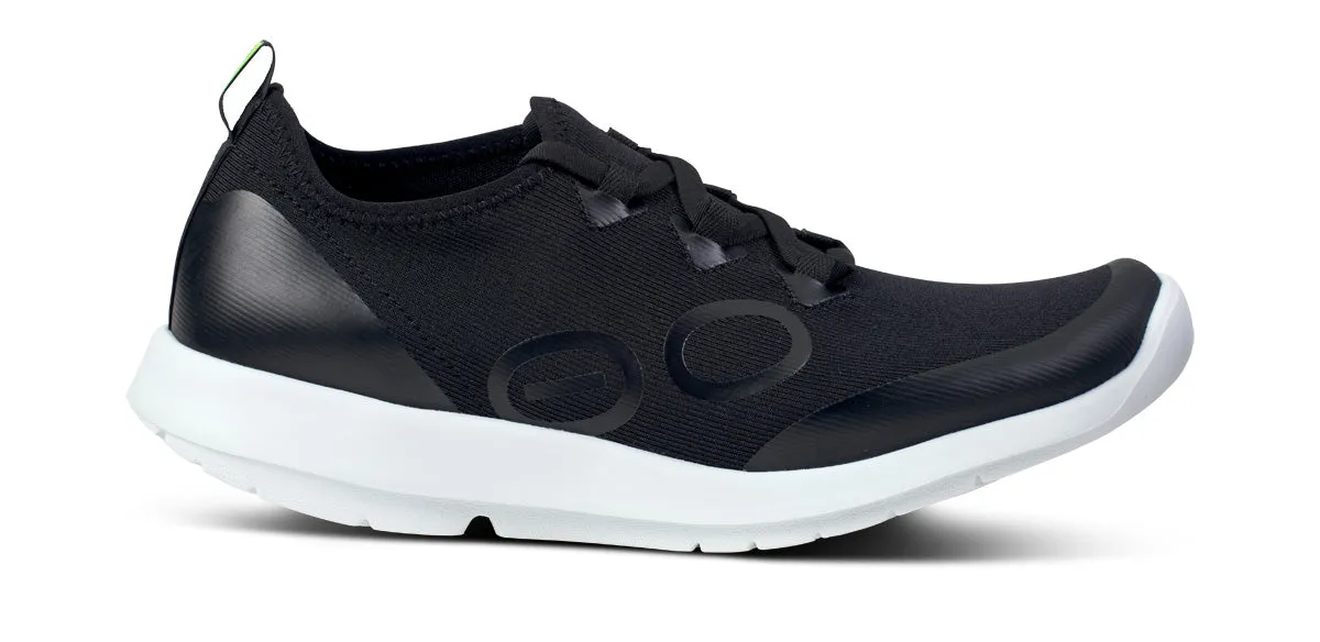 Women's OOmg Sport Lace Shoe - White Black
