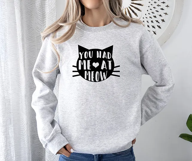 You Had Me At Meow Women's 3 Piece Pajama Set - In 3 Color Choices