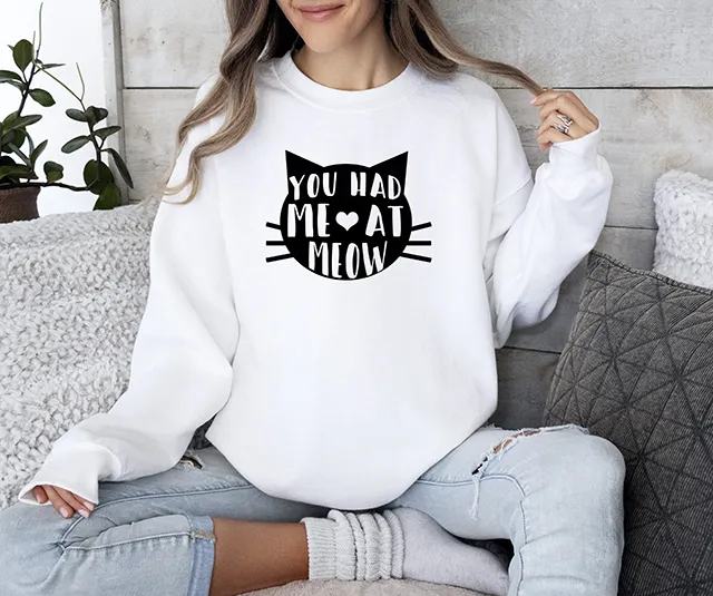 You Had Me At Meow Women's 3 Piece Pajama Set - In 3 Color Choices