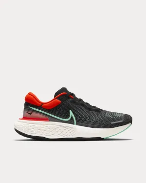 ZoomX Invincible Run Flyknit Black/Chile Red/Green Glow Running Shoes